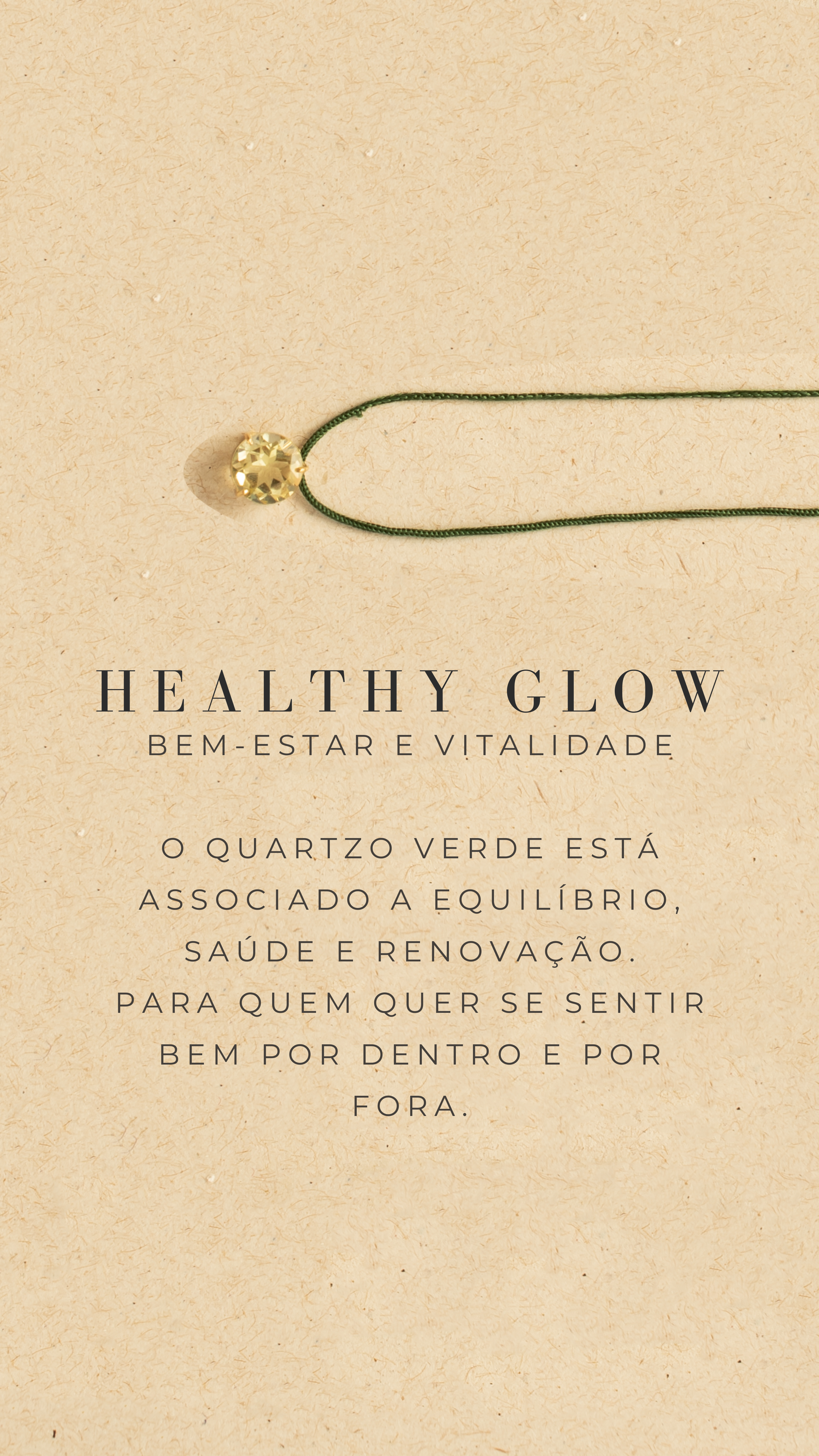 Colar Healthy Glow