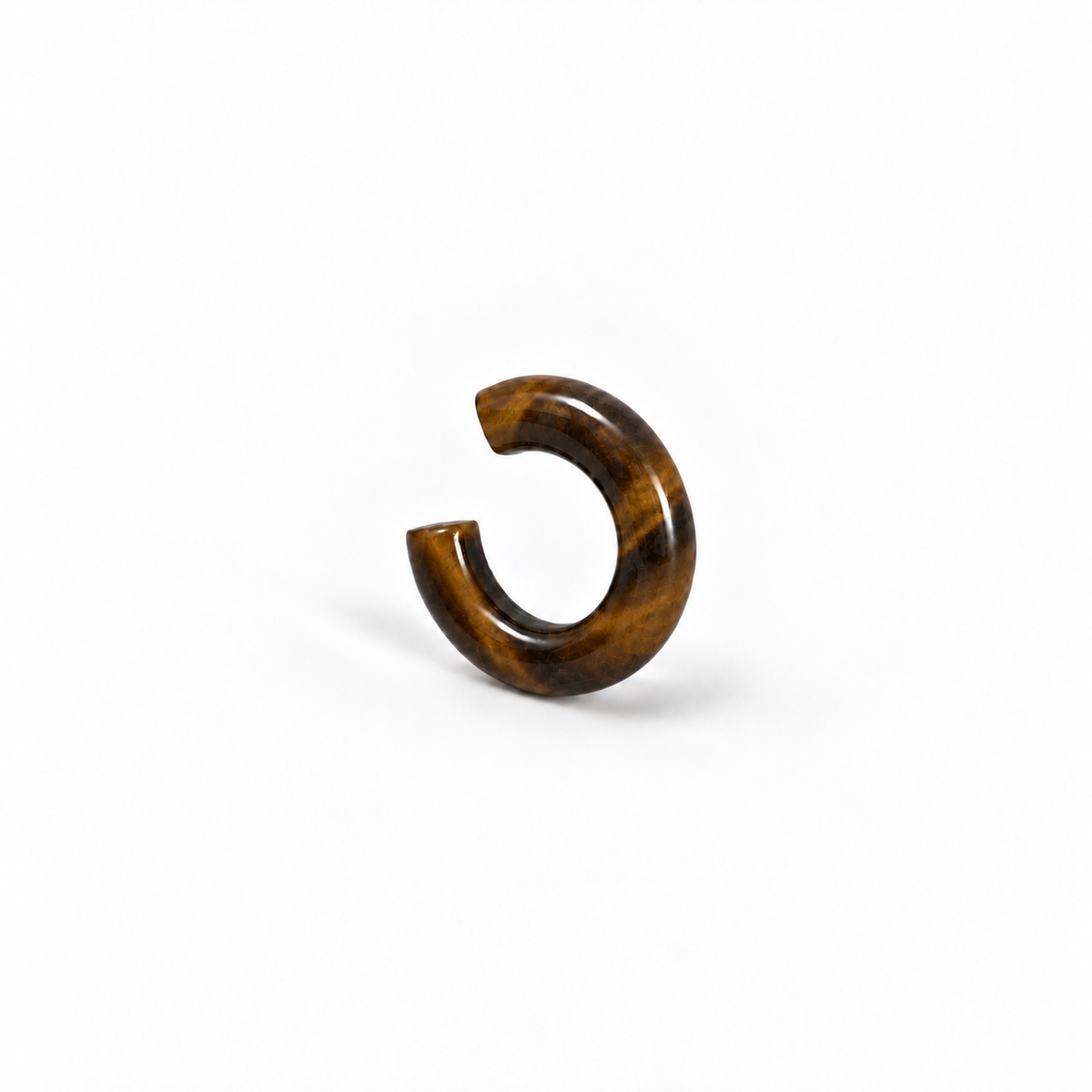 Piercing Lapidado Olho de Tigre