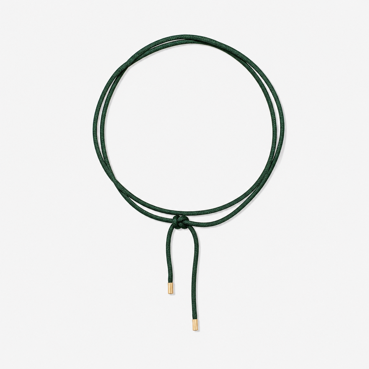 Colar Contorno Verde