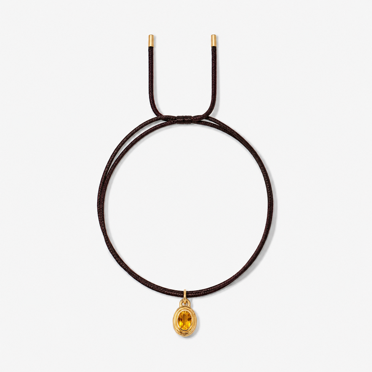 Colar Contorno Fendi