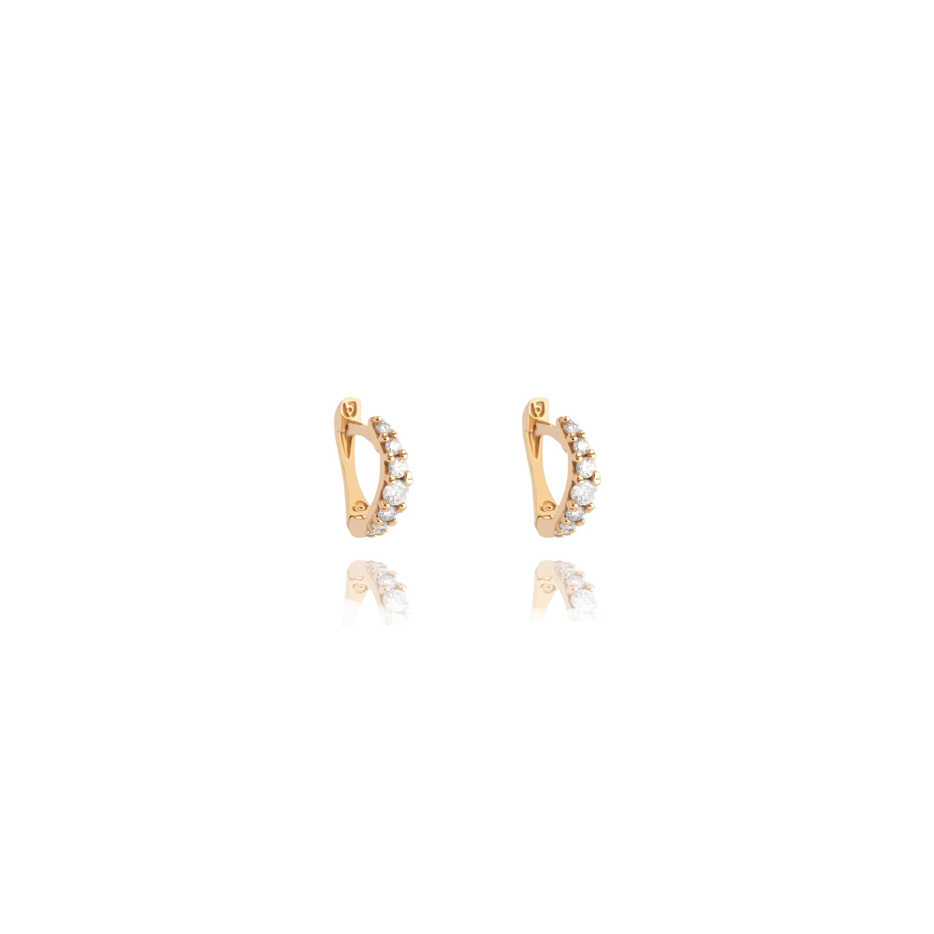Argola Lina Diamantes