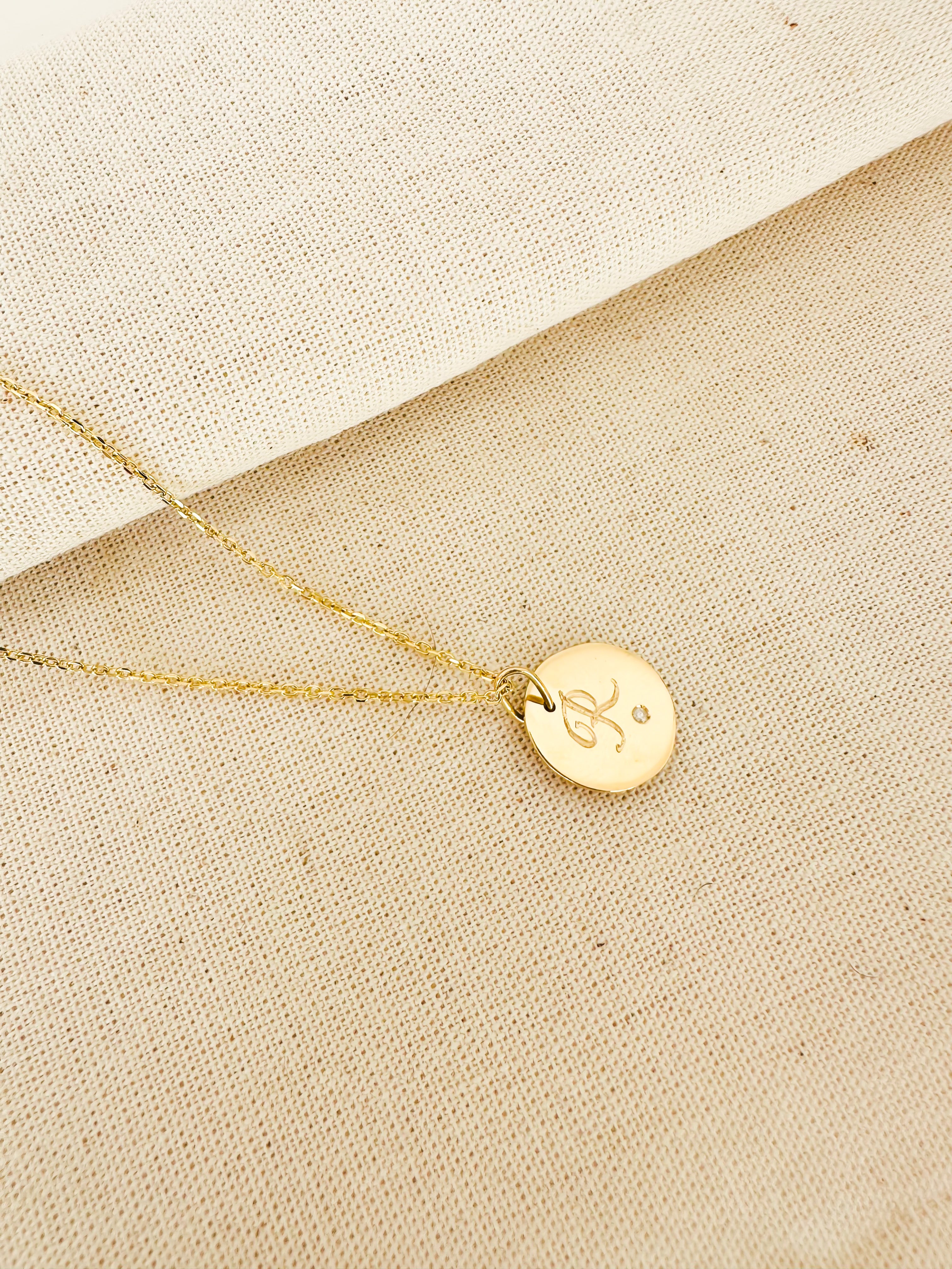 Pingente Medalha Ritta Diamante