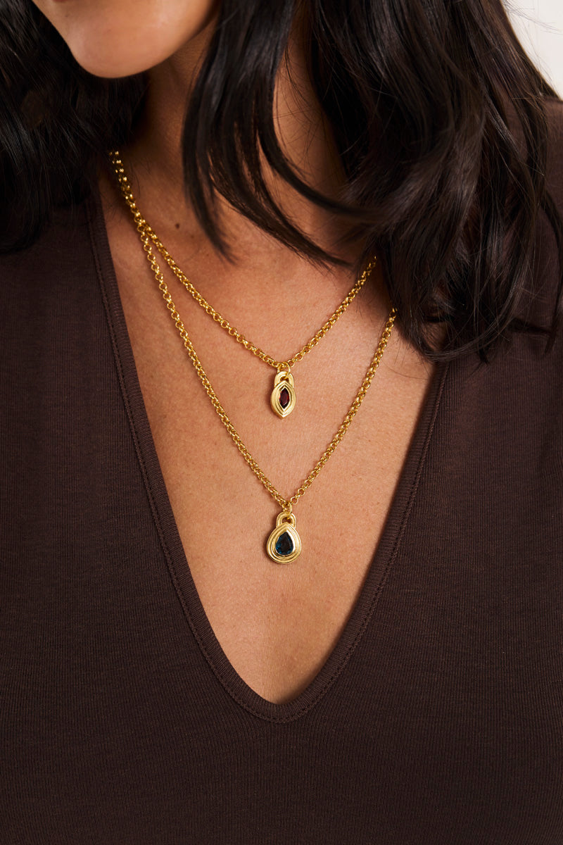 Pingente Aros Topázio London