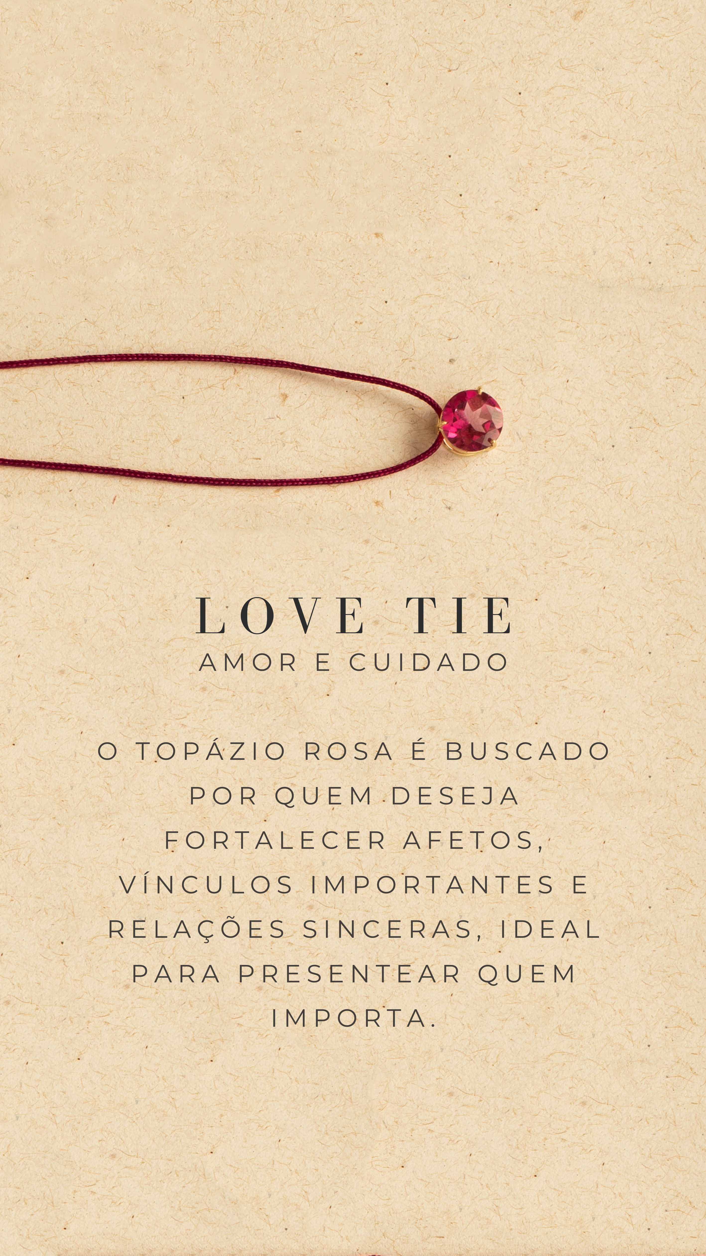 Colar Love Tie