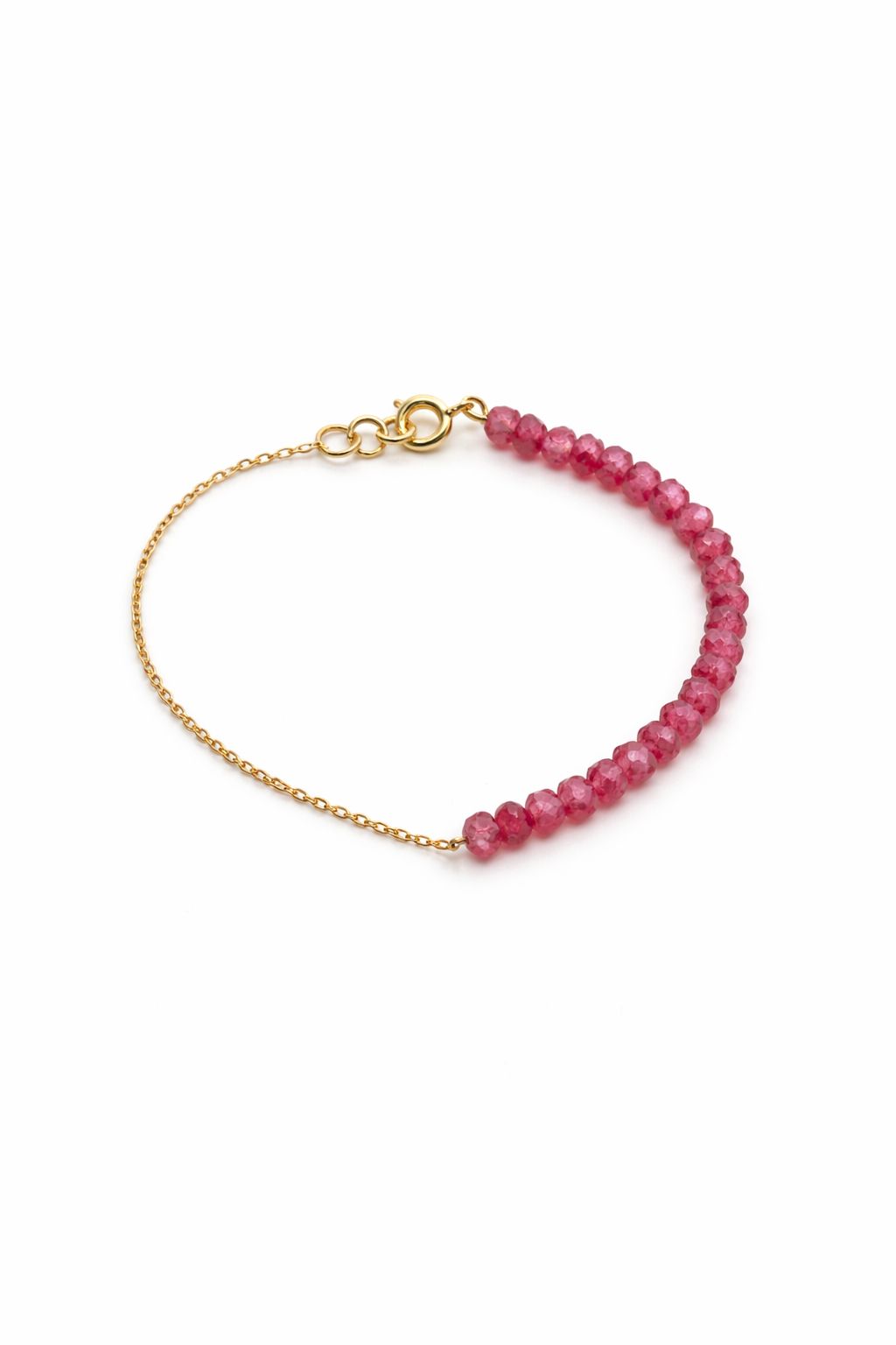 Pulseira Dual Jade Rosa