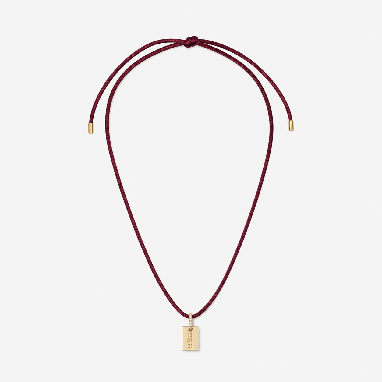 Colar Contorno Fendi