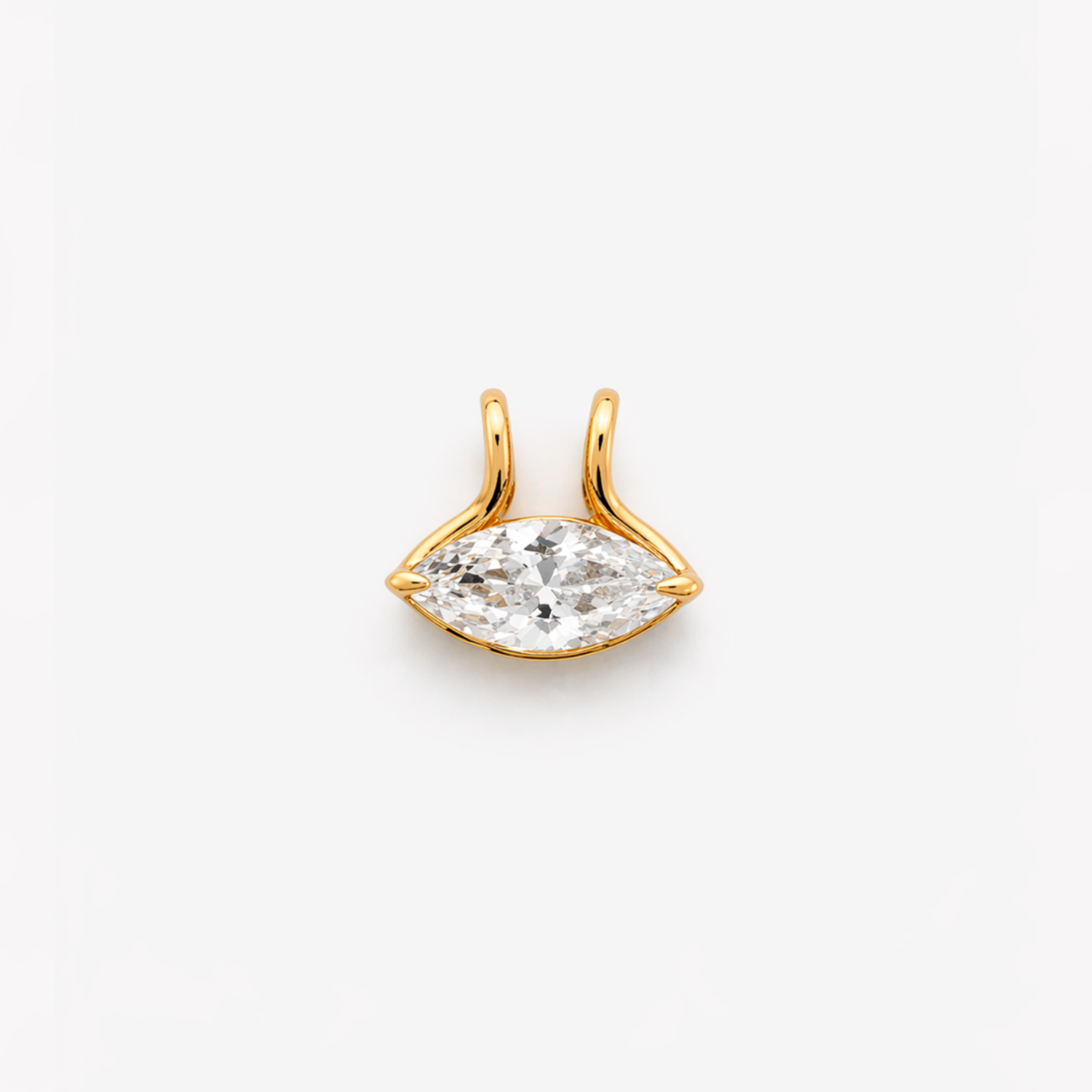 Pingente Sinal em Diamante